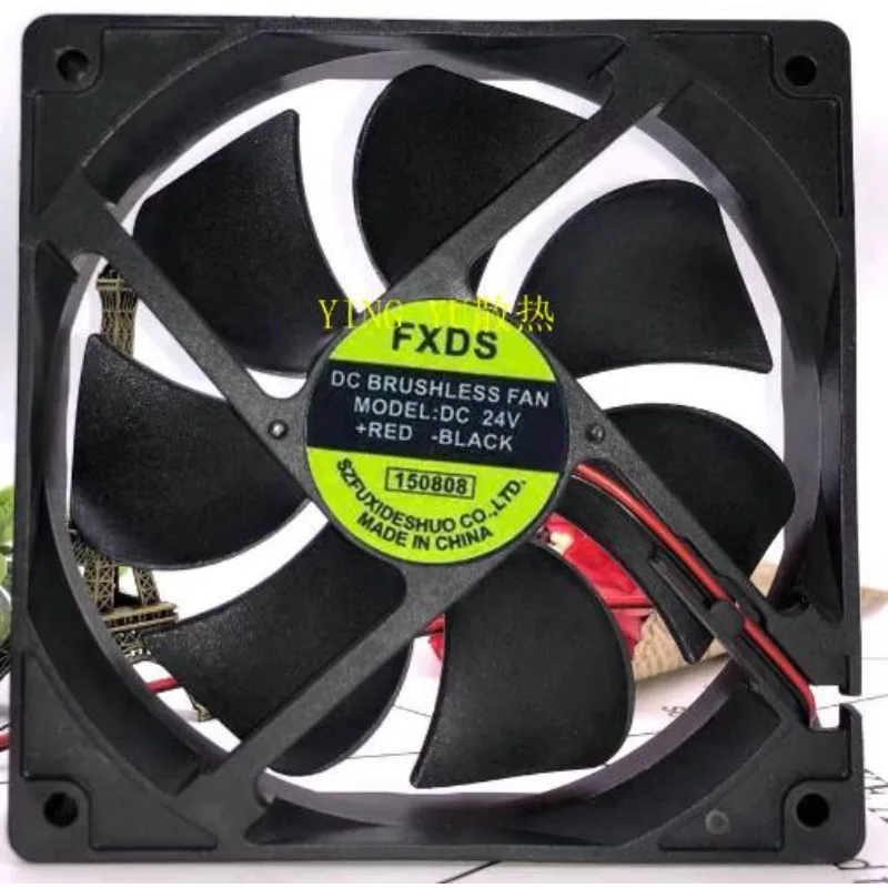 

NEW CPU Fan for DS12025M24S DC24V Oily Axial Flow Cooling Fan 12025 120*120*25mm