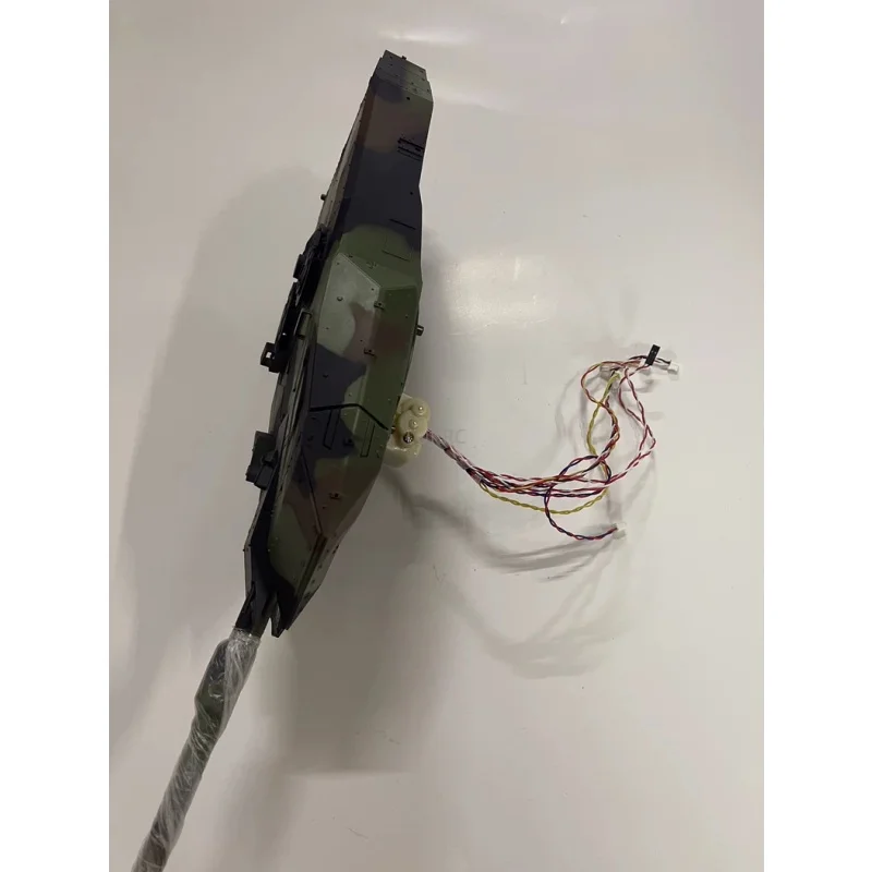1/16 7.0 Turret with Barrel for Leopard 2A6 Tank Accessories for HL 3889 RC Tank Simulation DIY Toy Boys Decorative Modified