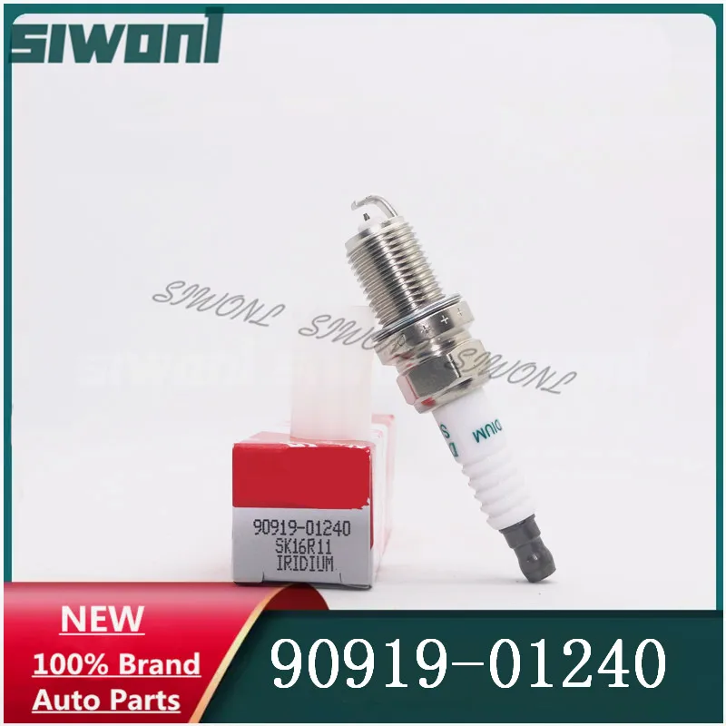 

4 шт./лот иридиевые свечи зажигания SK16R11 90919-01240 для Toyota Carmy Fiat Rover Range Sport Hiace Prius 90919 01240 9091901240