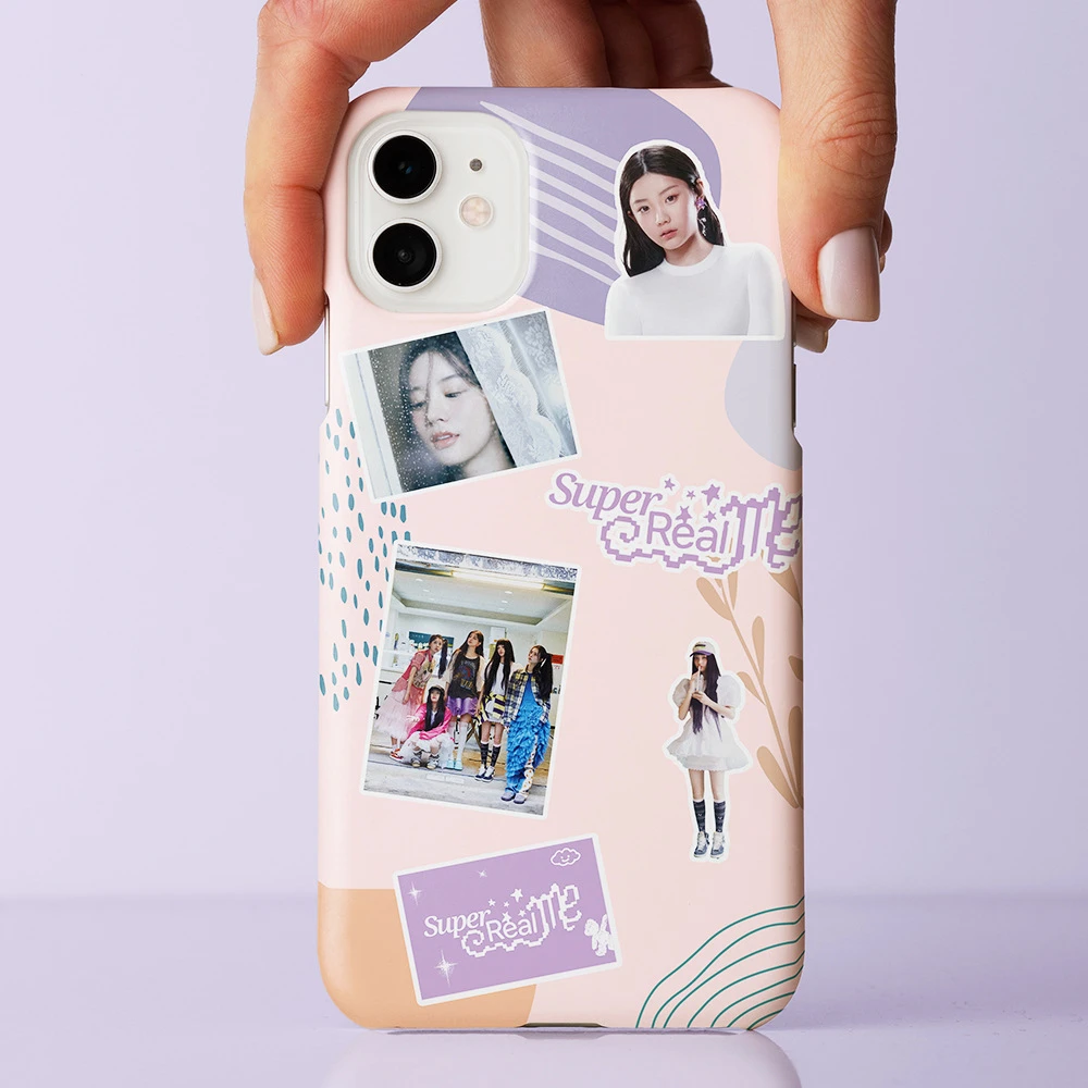 101Pcs/Pack KPOP ILLIT Stickers SUPER REAL ME Album Member Photo Suitcase Phone Sticker MINJU IROHA WONHEE MOKA YUNAH Fans Gift