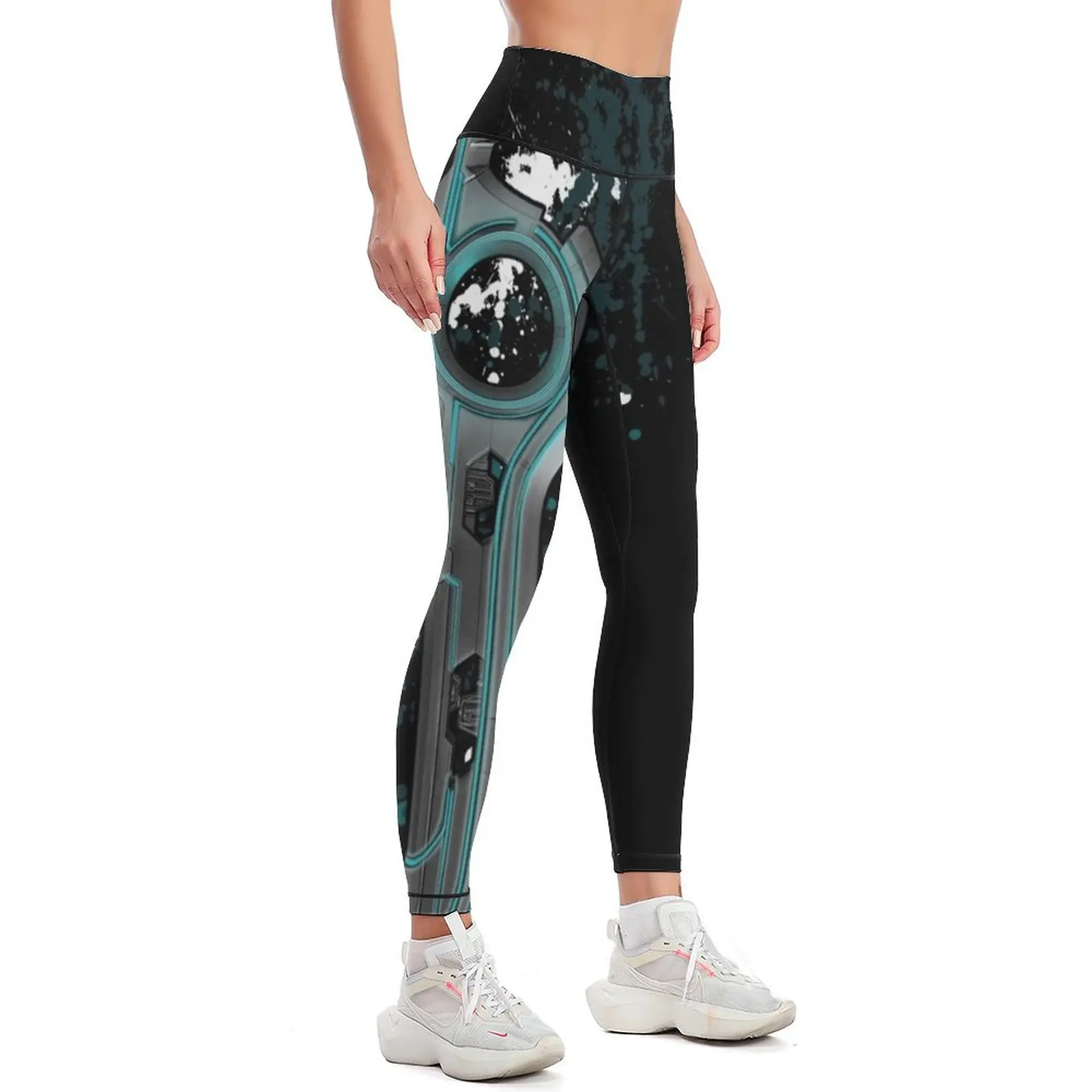 Xenoblade - Loading Monado Leggings sports for push up push up tights for Tight fitting woman flared Womens Leggings