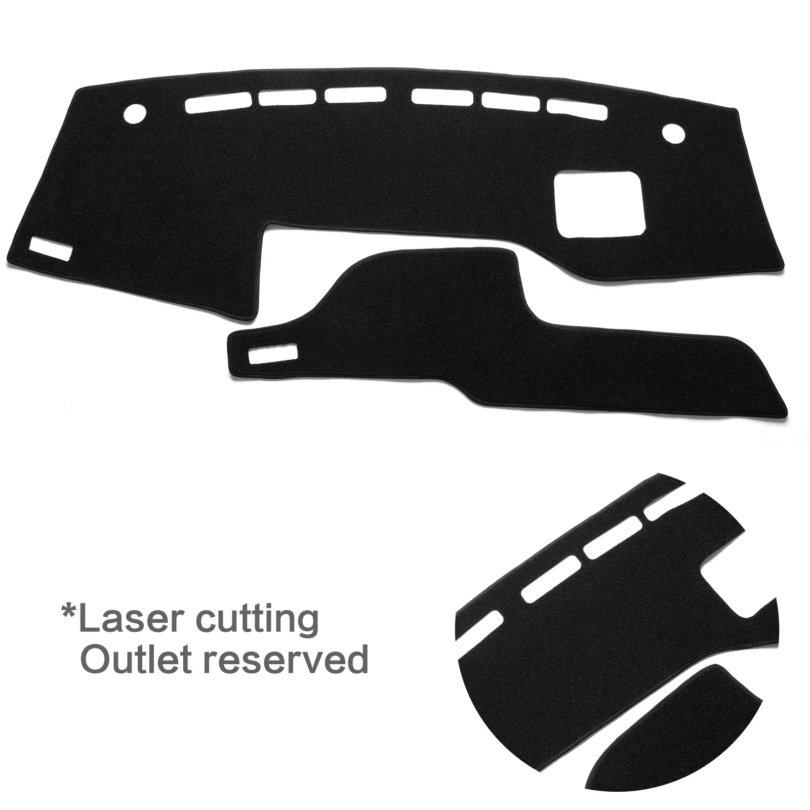 for Suzuki Solio 2021 2022 2023 Dashboard Cover Pad Dash Mat Dashmat Car Accessories Protective Sunshade Carpet view 4