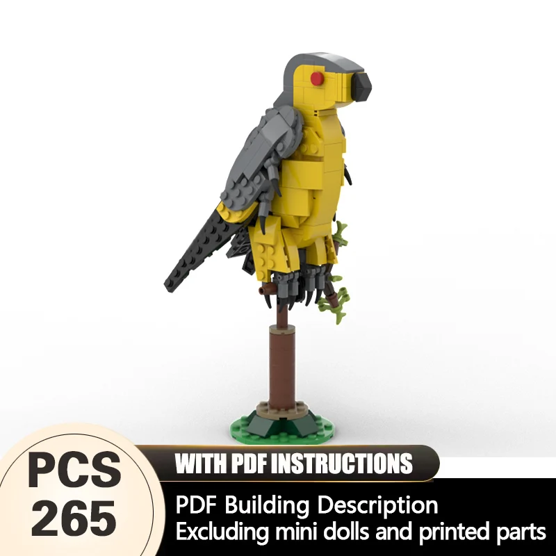 

Creators Animal Series Model MOC Building Bricks Sapeornis Bird Modular Technology Gifts Holiday Assemble Children Toys Suit