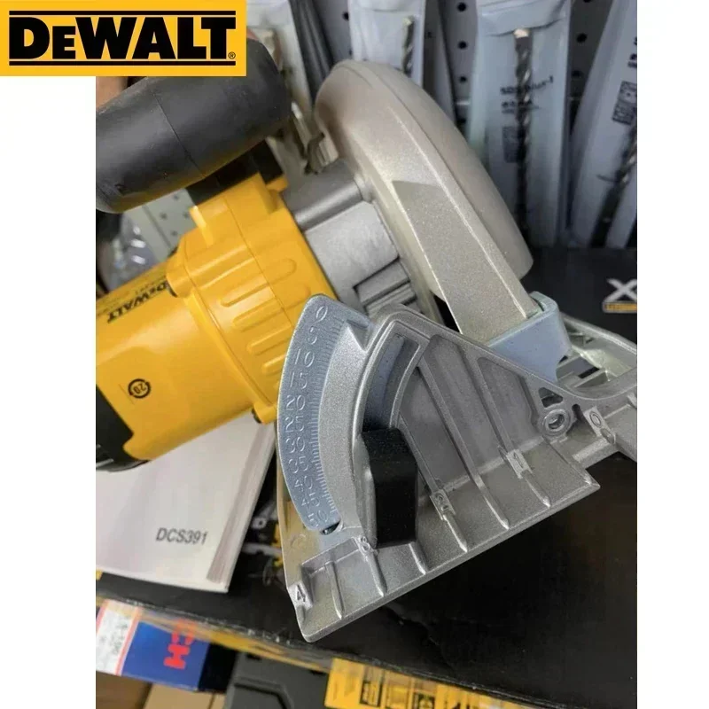 Imagem -05 - Dewalt-serra Circular Elétrica sem Fio Dcs391n Ferramenta Nua Máquina de Corte Multifuncional para Madeira Dewalt Dcs391