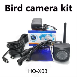 5MP Audio Birdcam Kit 1080P Night Vision Outdoor WIFI IP Kamera Nest Bird Watching Camera Set Kit Wifi Waterproof Pickup Camhi