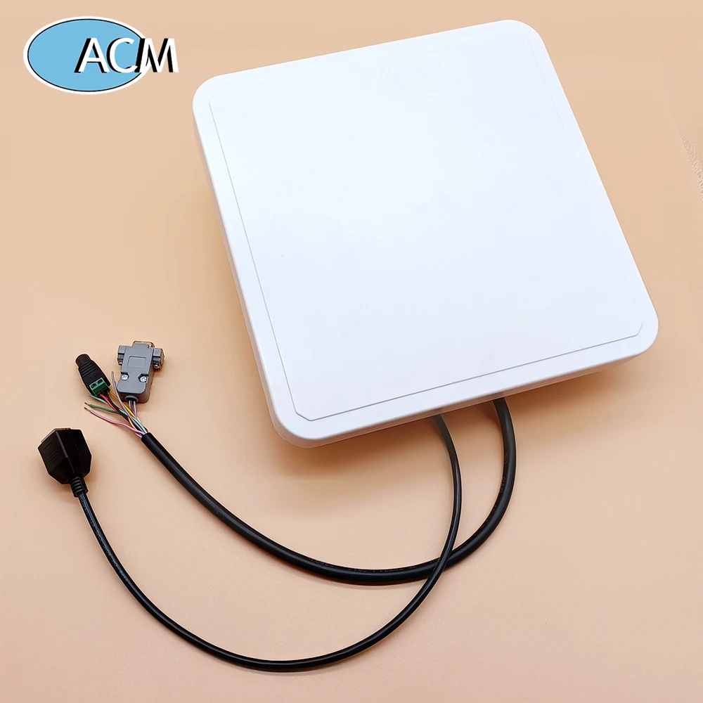 TCP/IP Outdoor Integrated Prime Reader 8-12 Meters UHF Long Distance WG26/34 Interface Access Control Card Reader For Smart