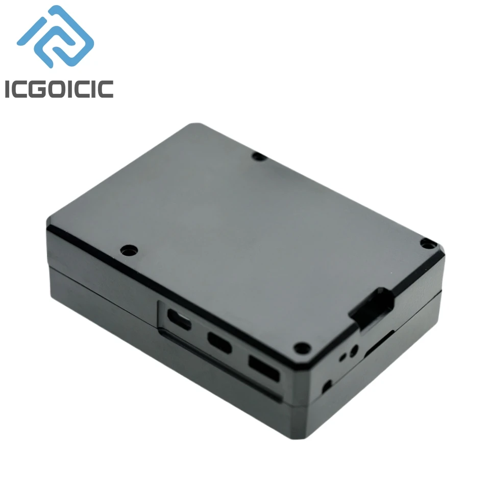 For Raspberry Pi 5 Aluminum Protection Box Heavy Passive Cooling & Heat Dissipation Metal Shell Easy To Install For Raspbery Pi5