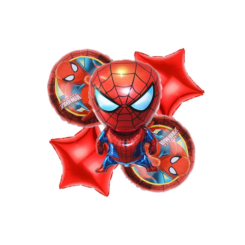 جديد سبايدرمان احباط بالون مجموعة 32 بوصة أرقام حمراء 1-8 سنة استحمام الطفل خارقة تحت عنوان الاطفال الفتيان حفلة عيد ميلاد الديكور