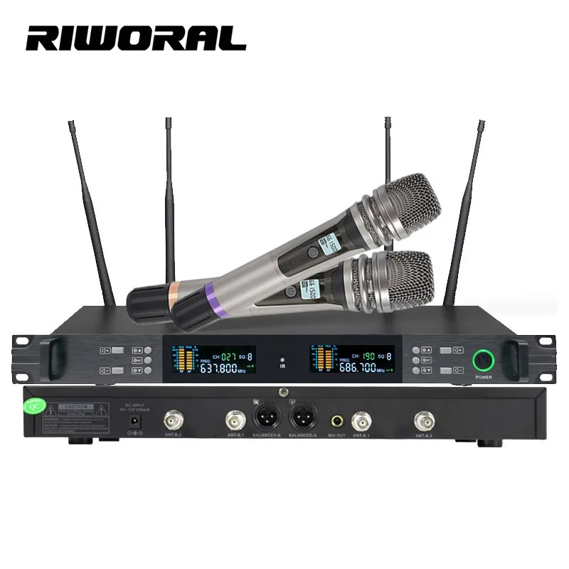 2026 CMP-29D Cordless High Frequenc UHF Wireless Microphone Sound System Outdoor Professional