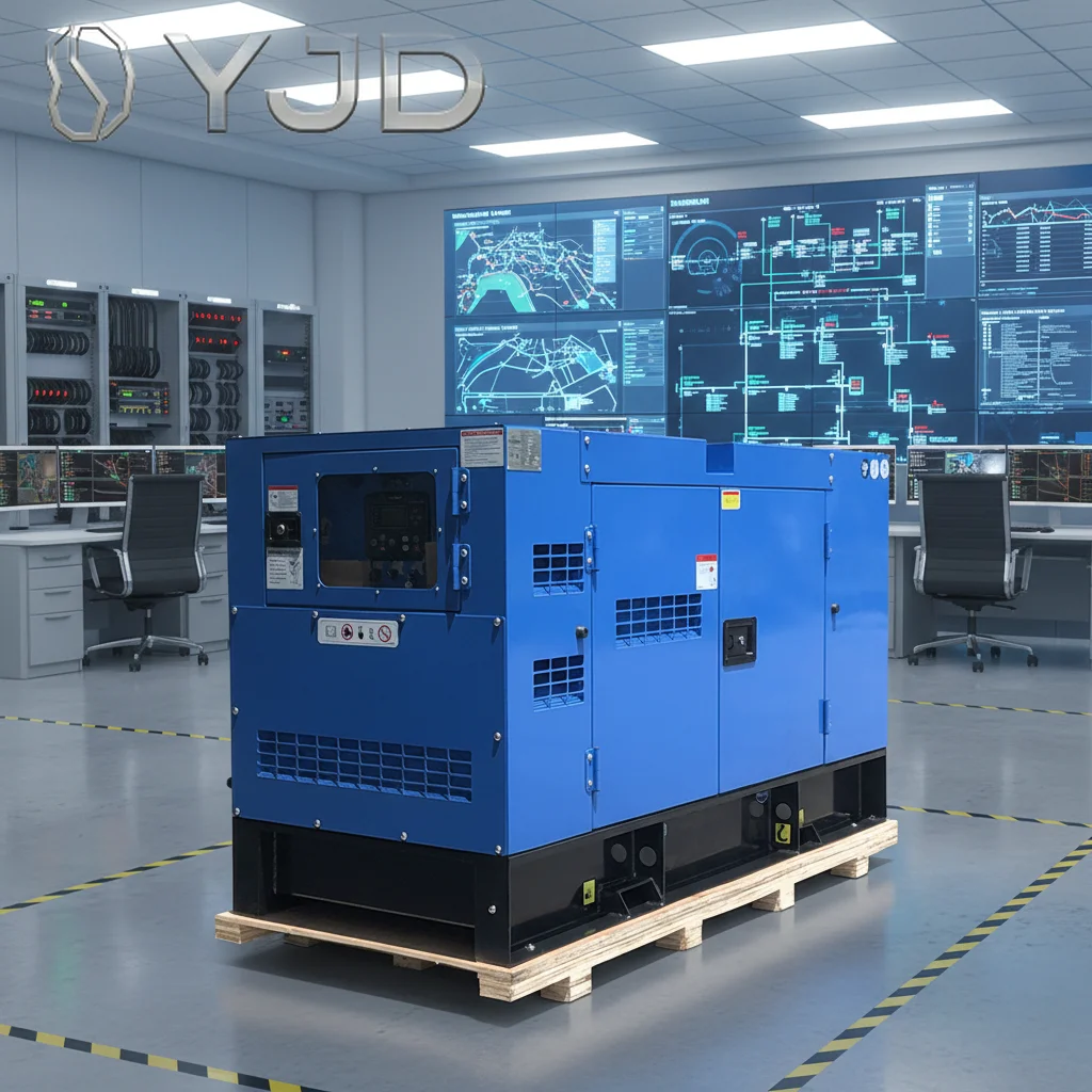 75kw Silent Diesel Generator Set with Auto Start Remote Control ATS for Engine 50/60hz Frequency Single Phase AC Output
