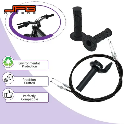 Juego de manija de giro de tubo de acelerador FCR Twister para motocicleta Honda CRF250R CRF250X CRF450X CRF 250R 250X 450X 2004-2014 CRF450R 02-14
