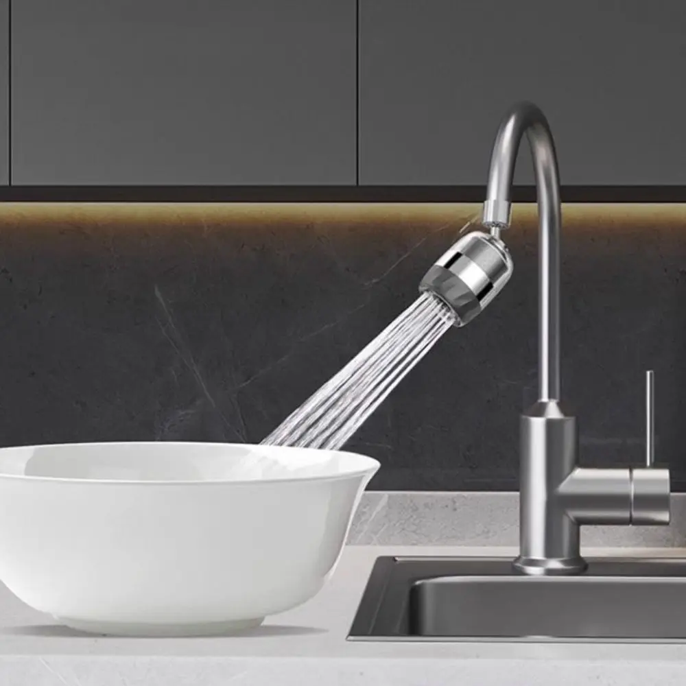 

3 Modes Kitchen Faucet Extender Stainless Steel Filter Rust-proof Faucet Splash Filter Removable Rotatable Faucet Aerator