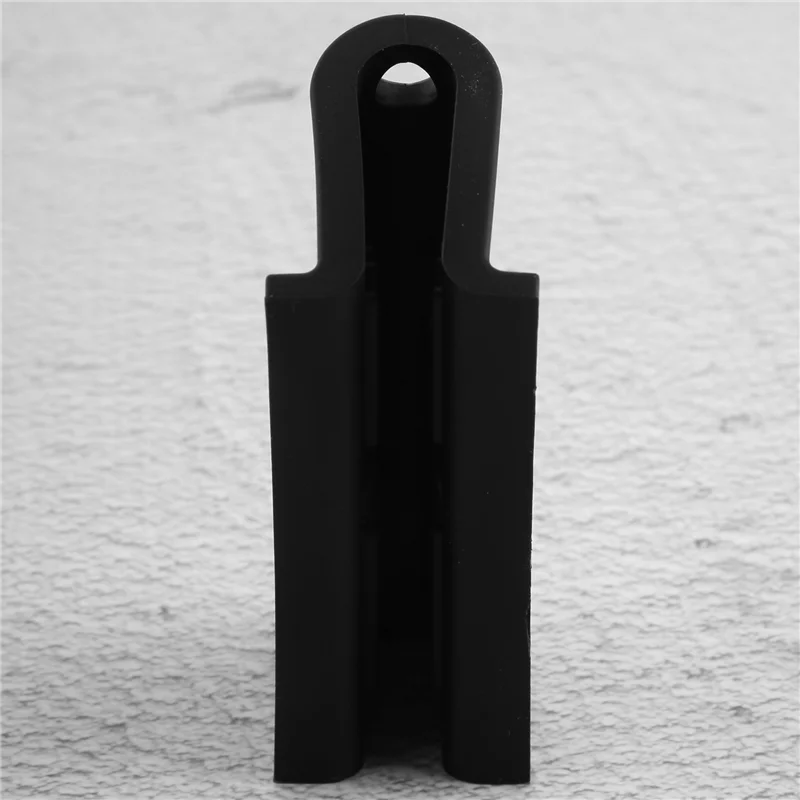 Thickened Silicone Pan Handle Cover Insulation Cover Pan Ear Clip Cast Iron Pan Frying Pan Wok Handle Holder,Black,2PCS