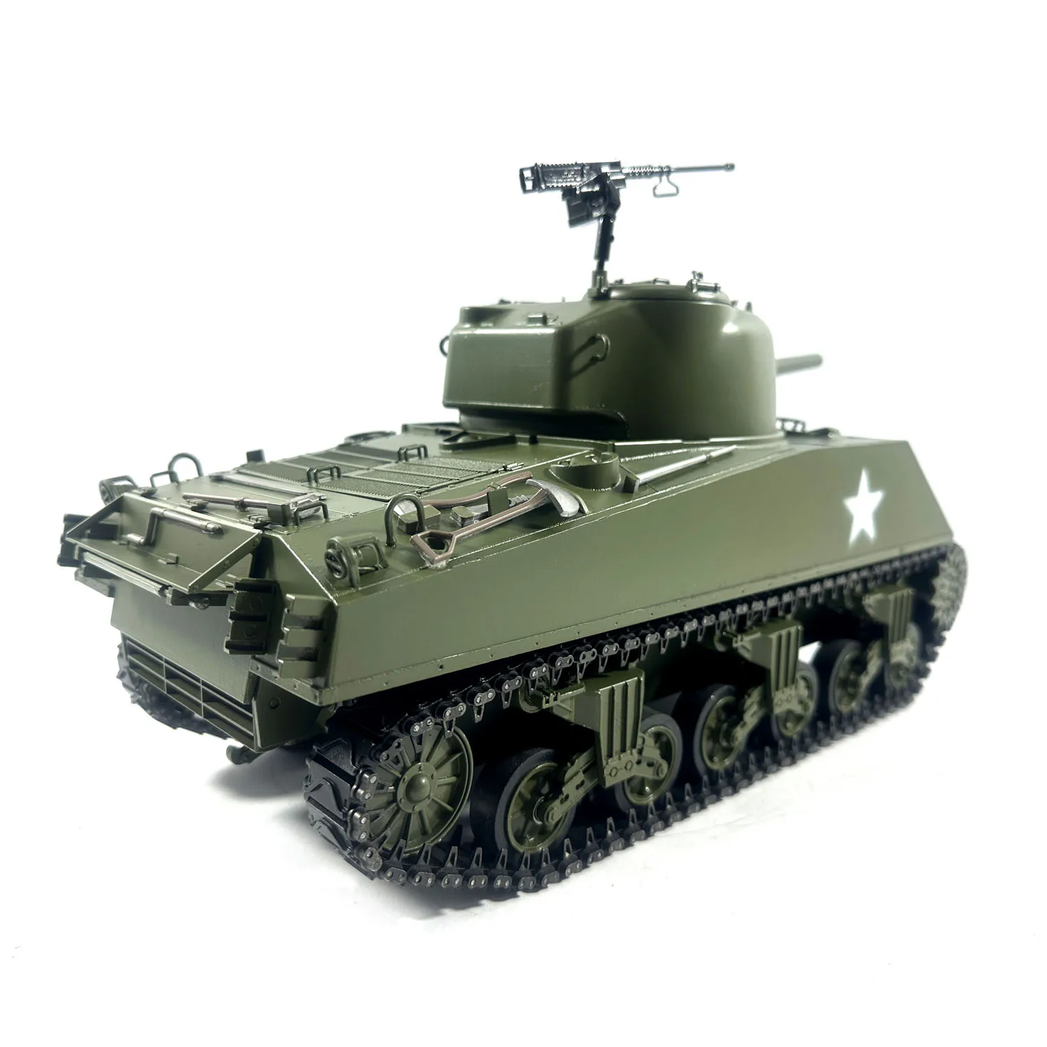 Mato Metallo Infrarossi Recoil 1/16 M4A3 Sher RC Carro Army Green KIT RTR 1230 TH00673