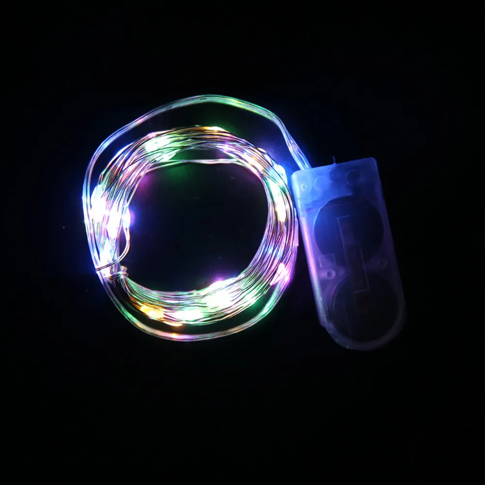 

6 шт. разноцветных светодиодных гирлянд, креативные подвесные декоративные световые гирлянды для свадьбы, вечеринки, фестиваля, дома, спальни, Рождества