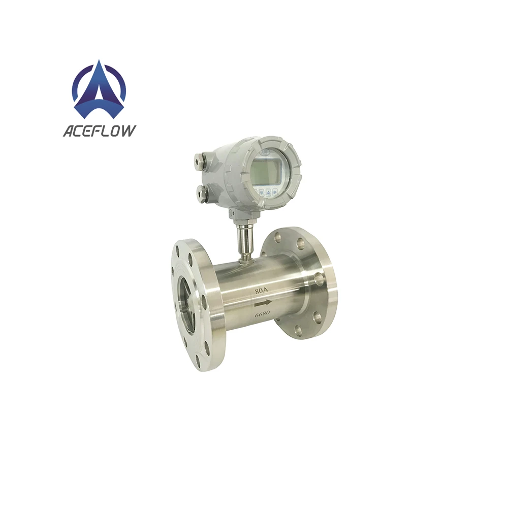 High precision liquid turbine flow meter stainless steel digital flowmeter 4-20ma turbine flow meter price