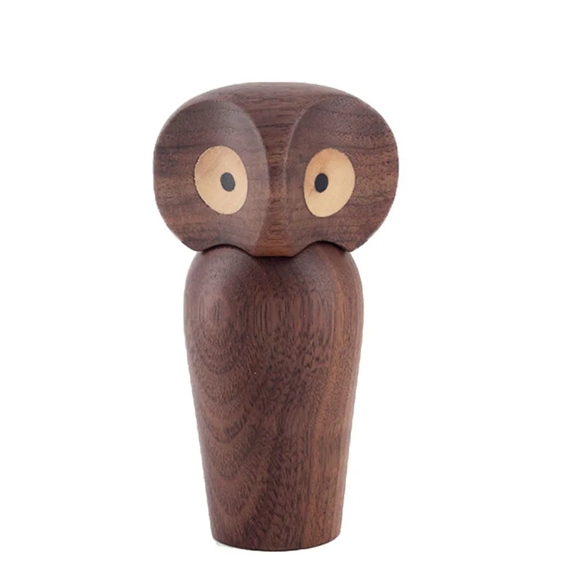 

Solid Wood Entryway Decoration Wood Home Improvement Crafts Birthday Gift Country Gift Owl Trinket