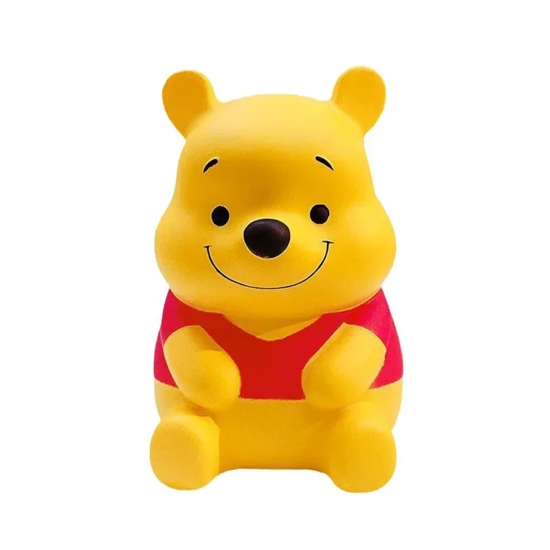 pu Winnie the Pooh Slow Rebound Soft Plastic Solid Cute Cartoon Pinch Music Decompression Children\'s Toy Super Soft Doll