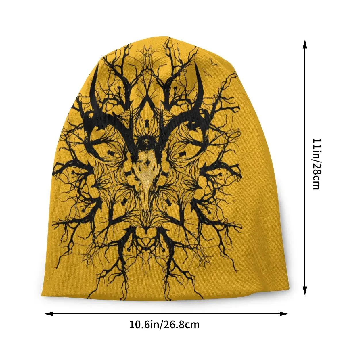 Bonnet Hats True Detective Men Women's Knitting Hat Pagan Mandala Essential Winter Warm Cap Beanies Thermal Elastic Caps