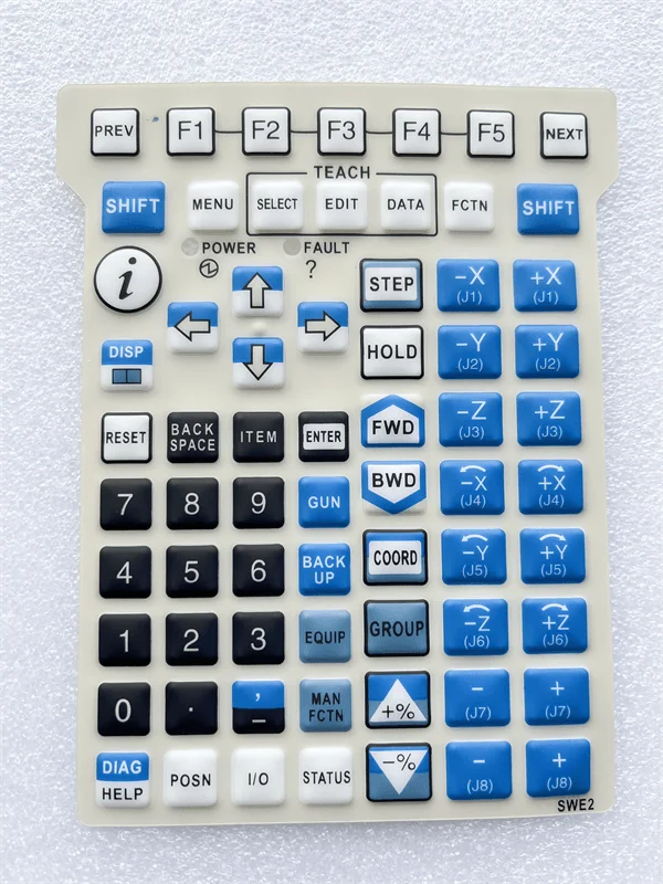 

New For SWE2 Robot Teaching Device Keyboard Film SWE2 Silicone Soft Material Film