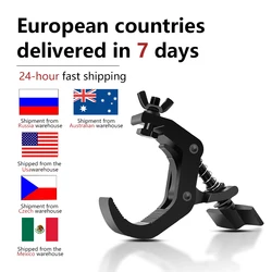 10Pcs/Lots Durable Heavy Duty Hooks 150kg 40-60mm Alumimun Alloy Clamp Bracket Stage Stage Light Hook Light Clamp Holder Truss