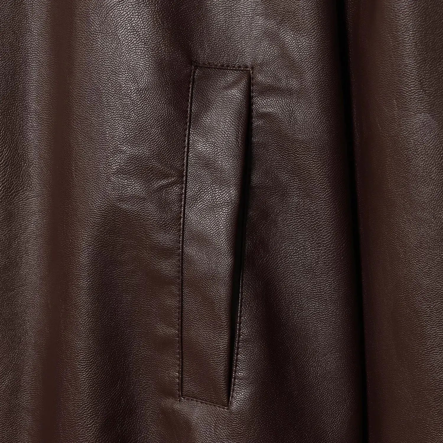 KASLEAD Nuovo cappotto Jaet in pelle Faionable da donna con cintura e ket Versatile cerniera lunga Sve in fibra di poliestere da donna...