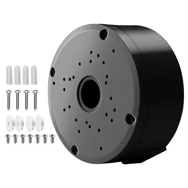 PHILE-Waterproof Mount Bracket For IP For Dome Camera Deep Base Cable Junction Box Surveillance System
