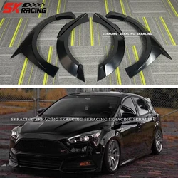 New Exterior Part For Ford Focus RS ST 2015-2018 Matte Black Fender Flare Kit Wheel Arch Cover Trim 10X Car Accessories Bodykit