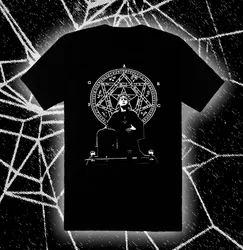 Aleister Crowley - Ritual T-Shirt Gothic Occult Magick Thelema Heptagram long or short sleeves