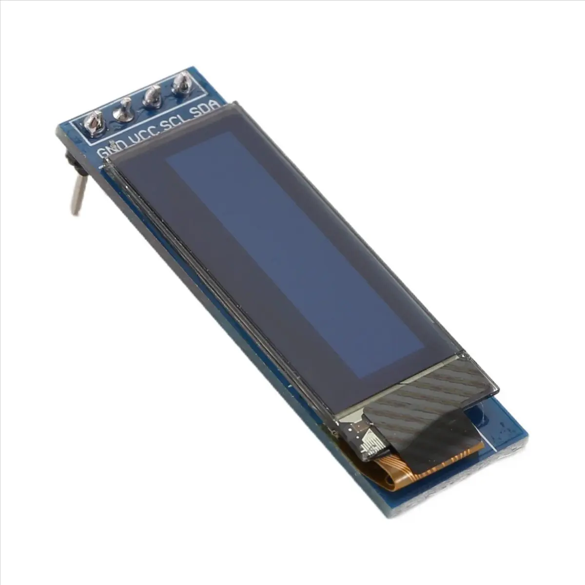 A10I Display Module 0.91 Inch OLED Display Module OLED Screen Driver DC 3.3V,White Font