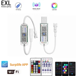 Controller LED Wifi Intelligent Dimmer SurpLife APP funziona con Alexa Google Home telecomando 24/28Key per lampada Smart RGB Light