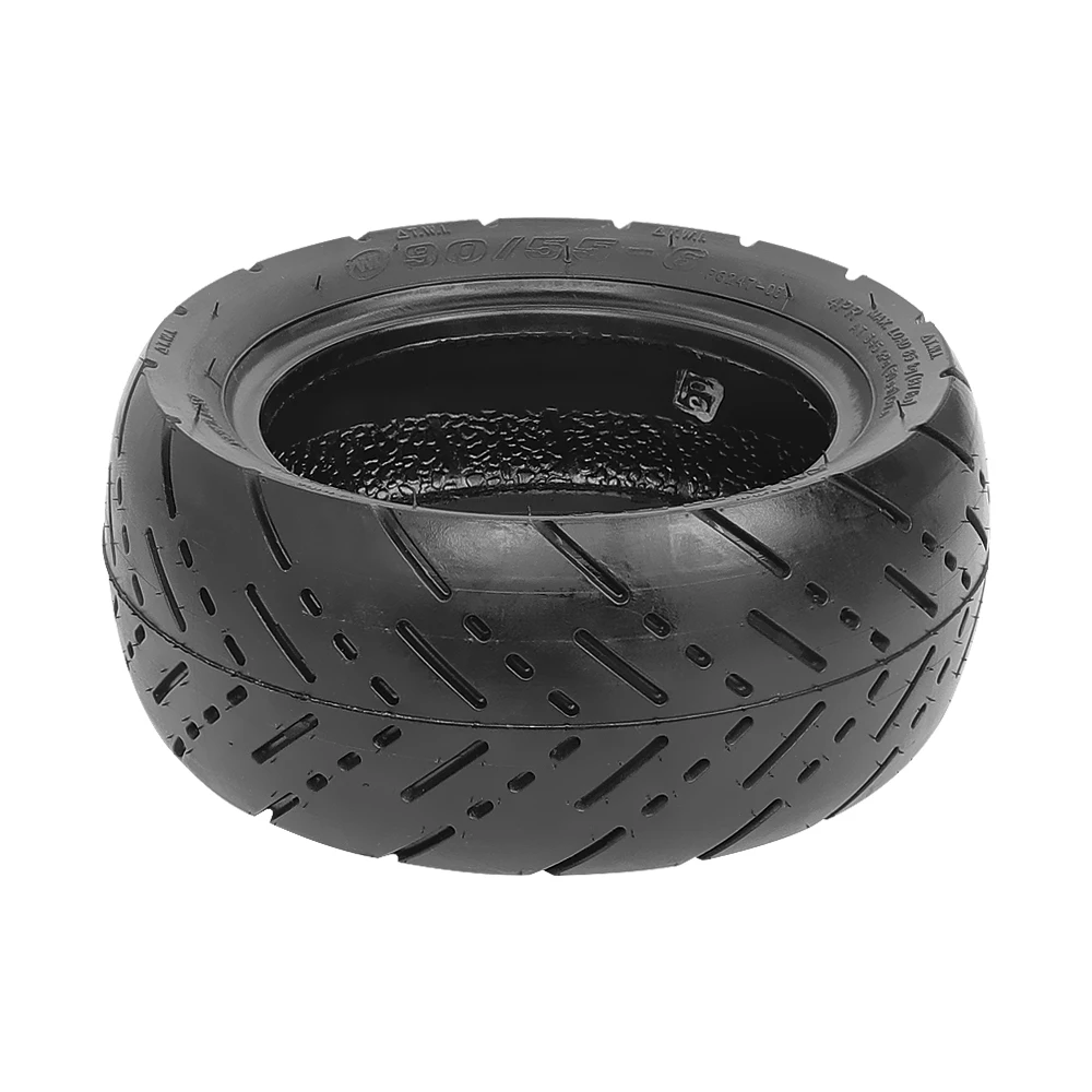 Tubeless Tire 90/55-6 Widened Wear-Resistant Anti-Skid Rubber Tyre for Electric Scooter Thickened Off-road Tyre Wheel Accessorie