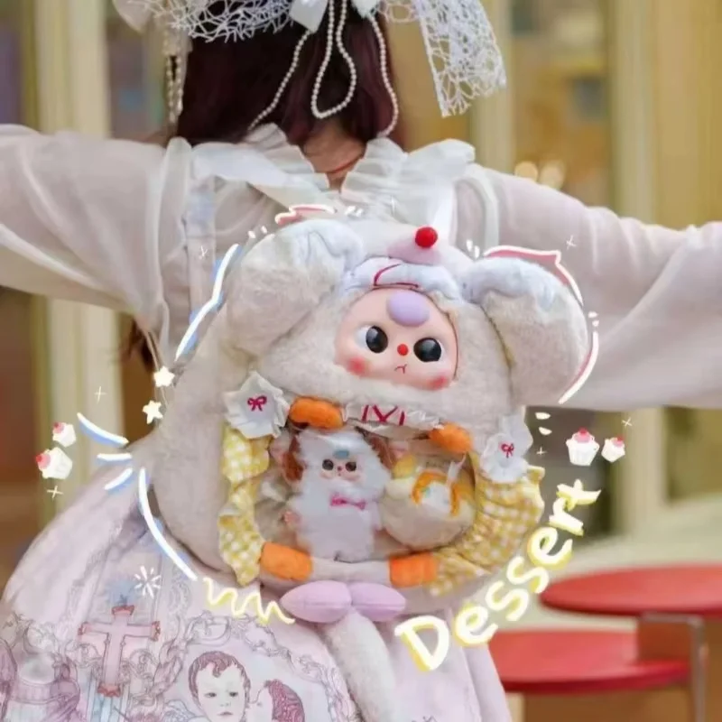 Nuevo genuino en Stock, mochila con tres cajas ciegas de felpa para bebé, bonita muñeca de moda, bolso Ita, mochila para niña, regalo perfecto para Festival