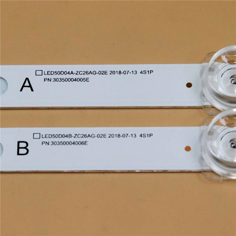 Tira de retroiluminación LED para ONN 100012585 100007147   Barras LED50D04A/LED50D04B-ZC26AG-02E Kits Badnds para cinta LT-49MAW598 LT-50MAW595