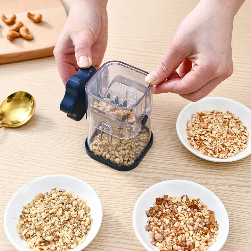 

Nut Walnut Grinder Portable Multifunctional Nut Grinder Fruit Crusher Hand Masher for Walnuts Almonds Chocolate Kitchen Tool