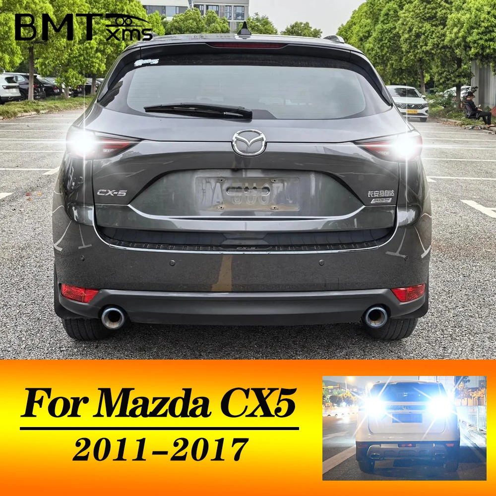 

BMTxms 2PCS T15 W16W 921 LED Canbus Reverse Light For Mazda CX-5 CX5 KE GH 2011 2012 2013 2014 2015 2016 2017 Backup Lamp Bulb
