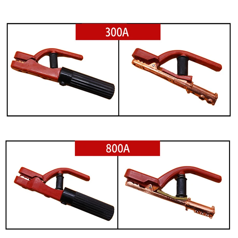 300A/800A Welding Clamp Electrode Holder For Stick ARC Welder Electrodes Clamp Welding Rod Copper Welding Stick Soldering Tool