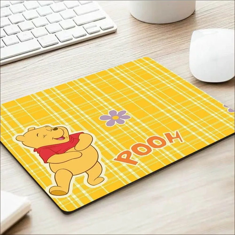 Disney Winnie the Pooh Bär Mauspad Schönes großes Gaming-Mauspad L XL XXL Gamer-Mauspad Größe Spieltastatur-Pad für Gamer