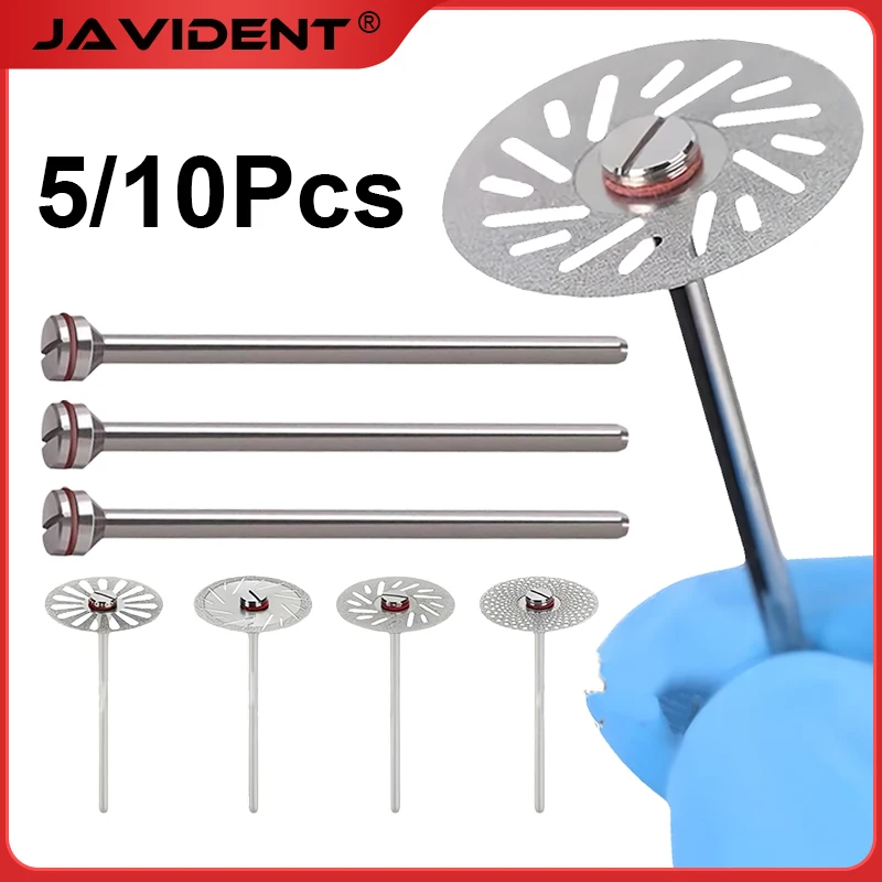 Dental Emery Cutting Discs, Plaster Molding Cutting and Grinding Discs, Ultra-Thin Porcelain Double-Sided Sanded Saw Blades