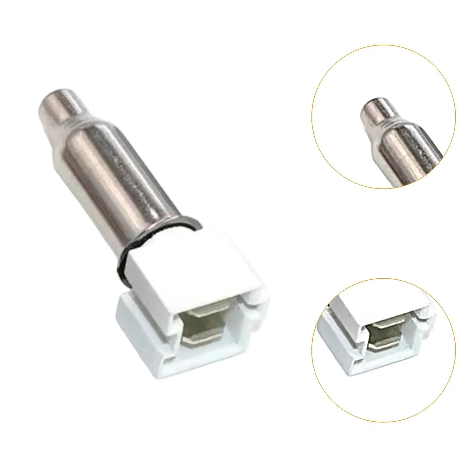 Universal Washer Water Temperature Sensor Stainless Steel Thermistor Probe Lightweight Part for Heating System Repair