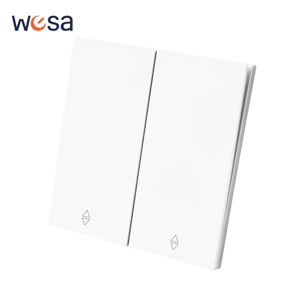 Skin Sensation Spray Plastic Panel Wall Rocker Switch AC Flame Retardant On/Off Classic EU Standard 2 Gang 2 Way Standard Panel