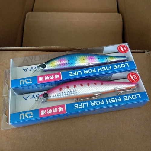 TSURINOYA 125HS Ocean Beach pesca de alta resistencia hundimiento Minnow LANCE 125mm 50g señuelo de Jigging de fundición larga pesca en el mar cebo duro