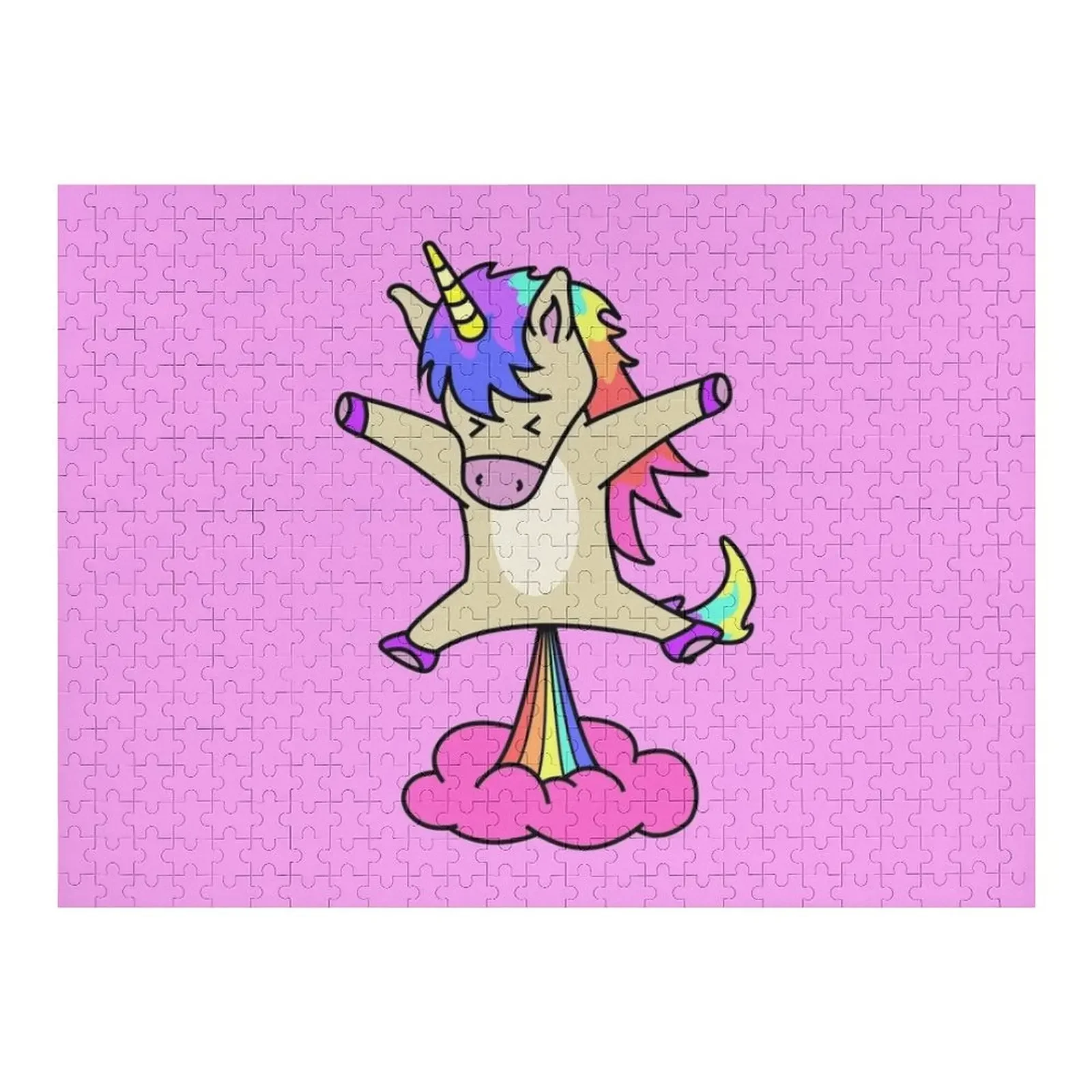 

My own unicorn drawing Jigsaw Puzzle Woodens For Adults Customized Picture Puzzle