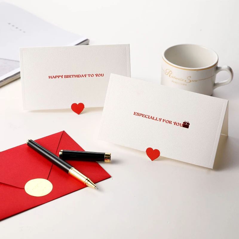2 Sets handgeschriebene Kartenumschläge, Siegelaufkleber, dunkles Muster, Valentinstag, Geburtstag, Segen, perfekt für Grußkarten und Briefe