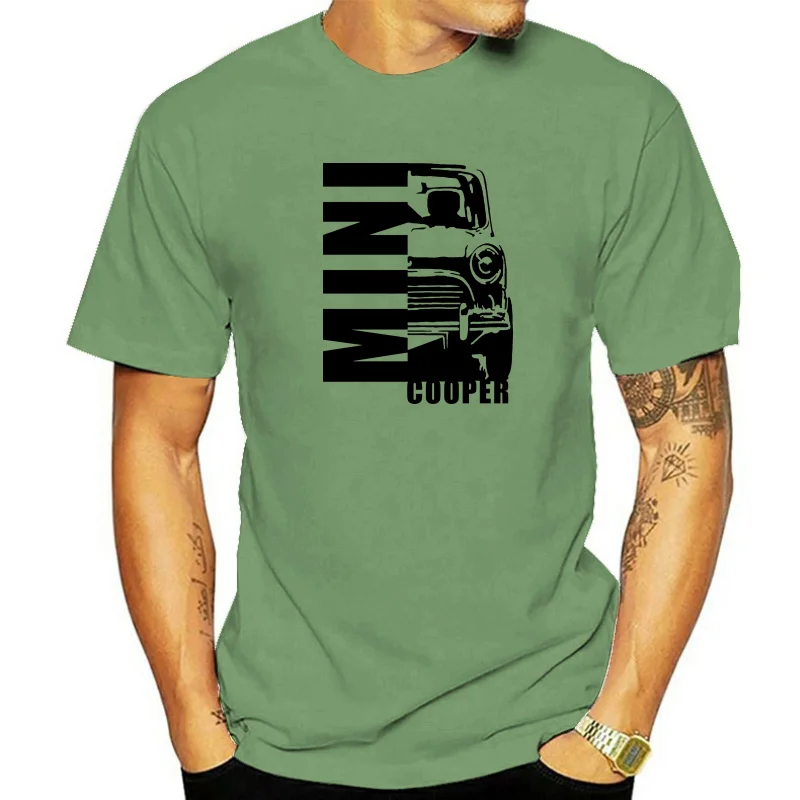 Mini Cooper classic car Mens T-shirt men t shirt