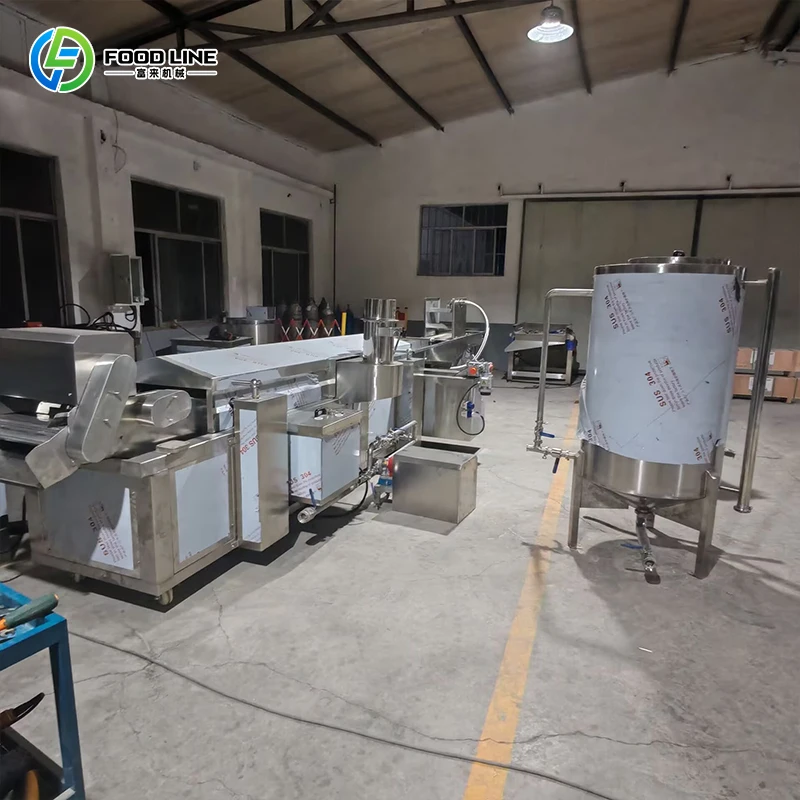 Automatic Desktop Smart Electric Fryer Multi-functional Continuous Fryer Intelligent Constant Temperature Continuous Fryer