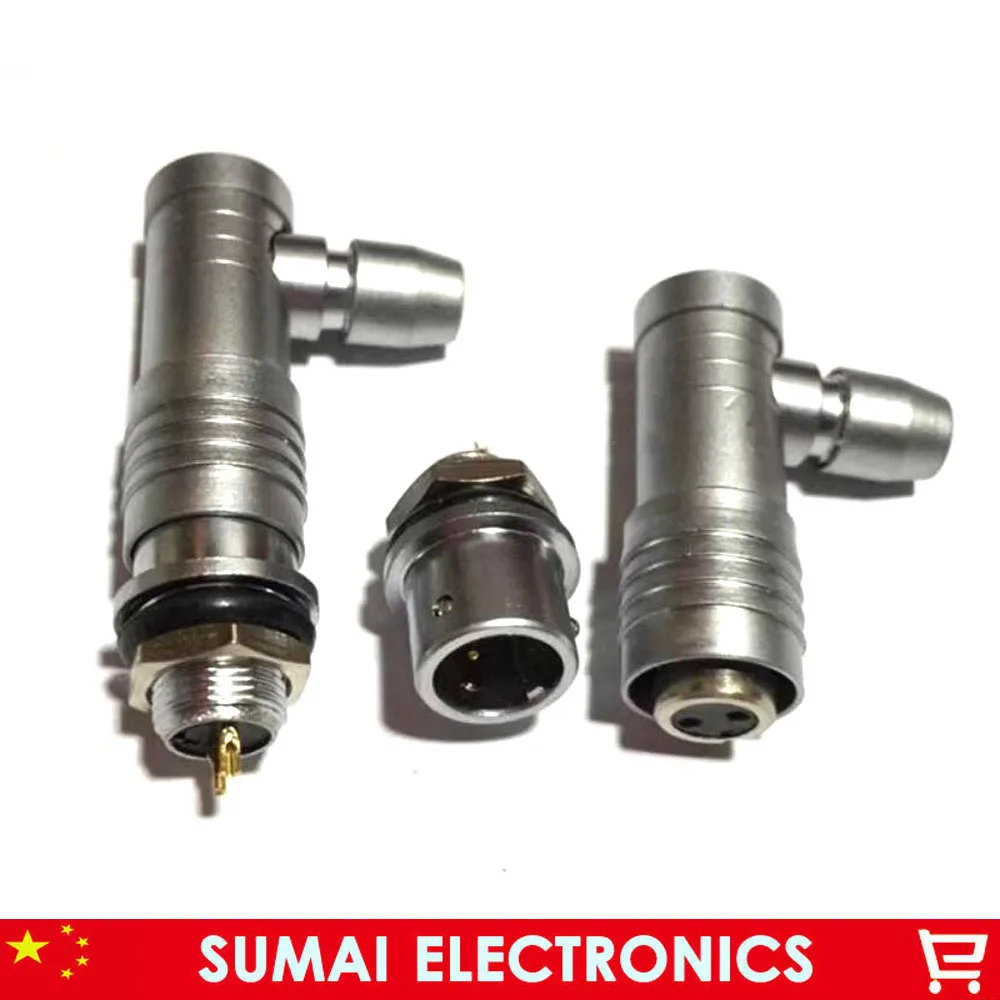 2Pin/3Pin/4Pin/5Pin,7mm Mic Circular Connector, XS7 90 Degree Bend Angle Aviation Plug Interface