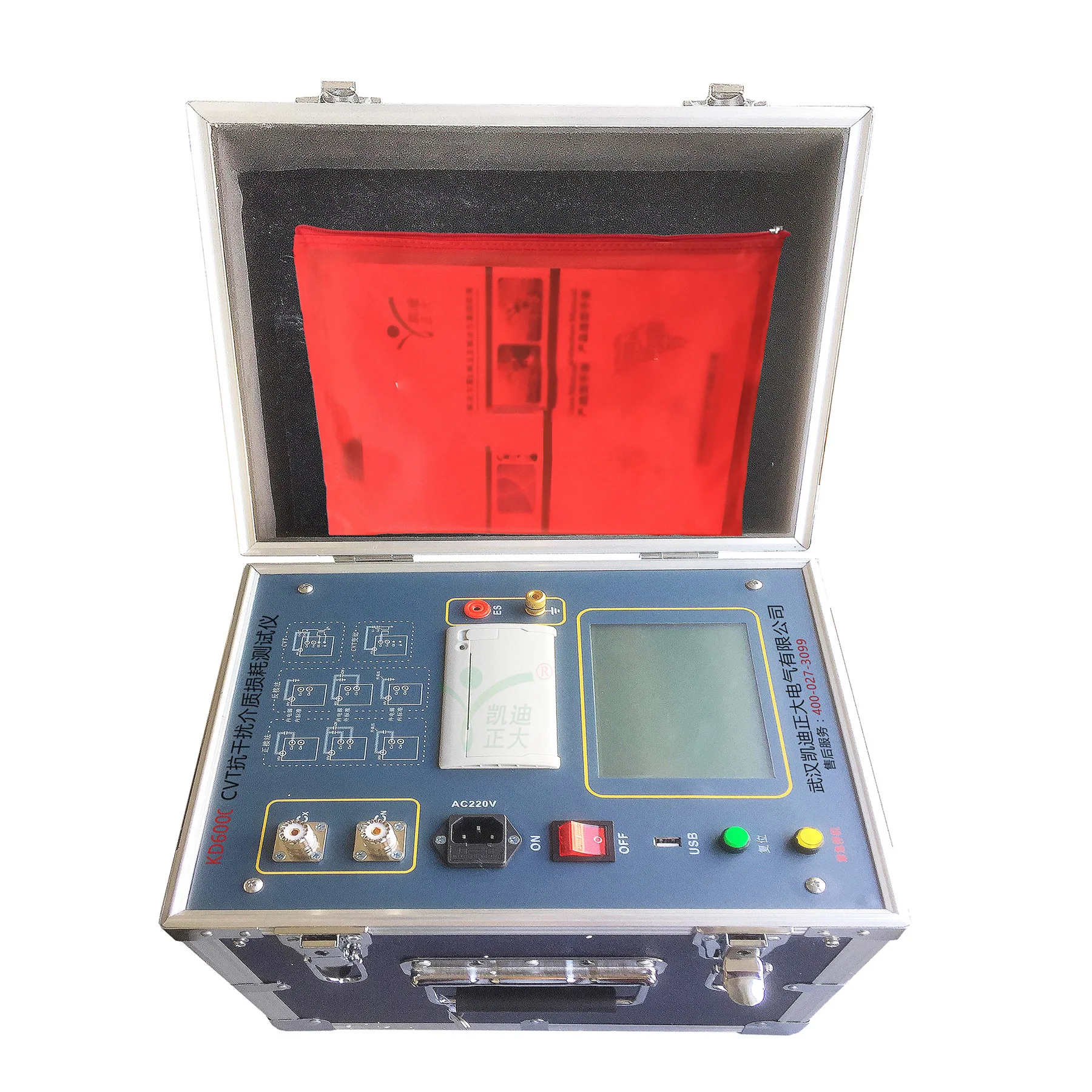 

High Voltage Automatic Frequency Conversion CVT Anti-interference Dielectric Loss Tester