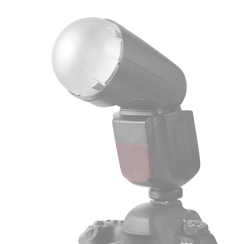 AK-R11 قبة الناشر استبدال ل Godox V1 برو V100 AD100Pro فلاش مستدير الرأس/AD200/AD200Pro/لقطع غيار سلسلة فلاش V1