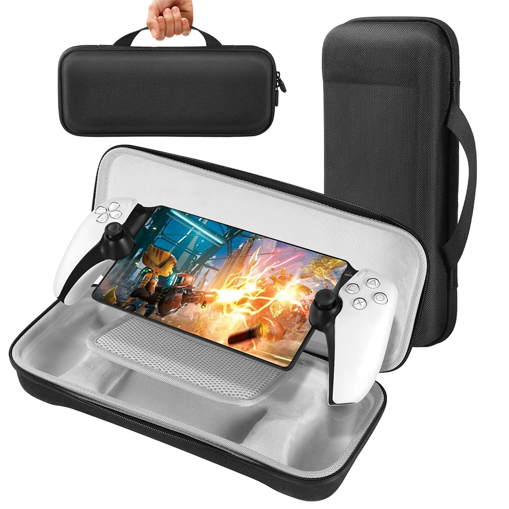 Carrying Case Protective Storage Bag Anti-Drop Travel Bag for Playstation Portal Remote Player for PS5 Portal